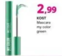 Irys KOST Mascara my color green offerta