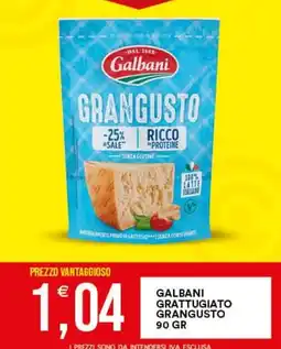 Vantaggio Cash&Carry Galbani grattugiato grangusto offerta