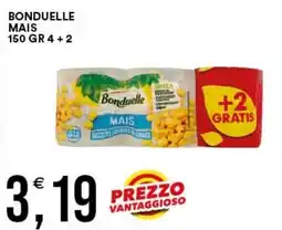 Vantaggio Cash&Carry Bonduelle mais offerta