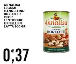 Vantaggio Cash&Carry Annalisa fagioli borlotti offerta