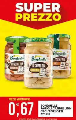 Vantaggio Cash&Carry Bonduelle Fagioli Cannellini/Ceci/Borlotti offerta