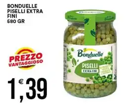Vantaggio Cash&Carry Bonduelle piselli extra fini offerta