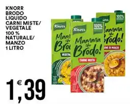 Vantaggio Cash&Carry Knorr Brodo Liquido Carni Miste/Vegetale offerta