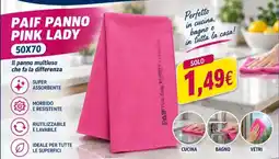 A Casa Mia Paif panno pink lady offerta