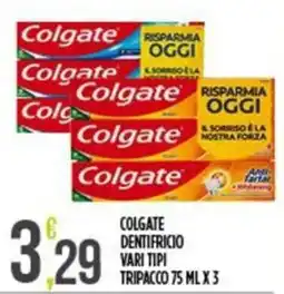 Supermercato Pollio Colgate dentifricio offerta