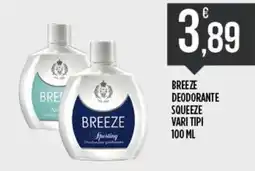 Supermercato Pollio Breeze deodorante squeeze offerta