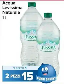 Carrefour Express Acqua Levissima Naturale offerta