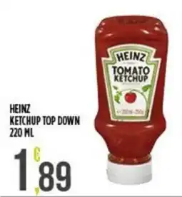 Supermercato Pollio Heinz ketchup top down offerta