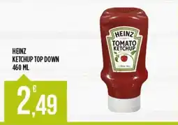 Supermercato Pollio Heinz ketchup top down offerta