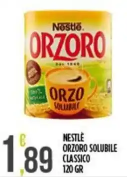 Supermercato Pollio Nestlé Orzoro Solubile Classico offerta