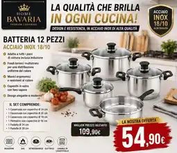 A Casa Mia Home Bavaria batteria 12 pezzi offerta