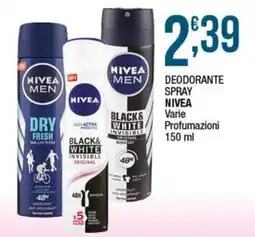 Sidis Deodorante spray Nivea Men offerta