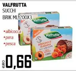 Big Food Valfrutta succhi brik offerta
