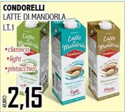 Big Food Condorelli Latte di Mandorla offerta