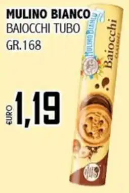 Big Food Mulino Bianco Baiocchi tubo offerta