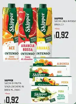 Big Food Skipper succhi di frutta senza zucchero offerta