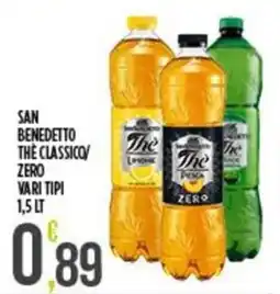 Supermercato Pollio San Benedetto The Classico' Zero offerta