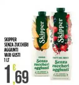 Supermercato Pollio Skipper senza zuccheri aggiunti offerta