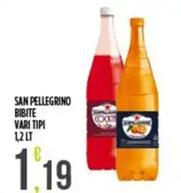 Supermercato Pollio San Pellegrino bibite vari tipi offerta