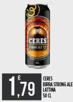Supermercato Pollio Ceres birra strong ale offerta