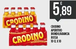 Supermercato Pollio Crodino aperitivo arancia rossa offerta