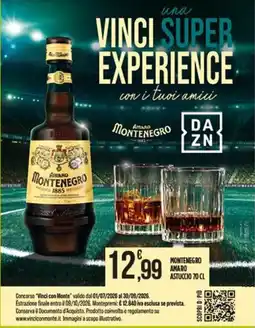 Supermercato Pollio Amaro Montenegro offerta