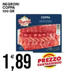 Vantaggio Cash&Carry Negroni coppa offerta