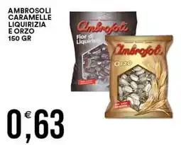 Vantaggio Cash&Carry Ambrofoli caramelle liquirizia e orzo offerta