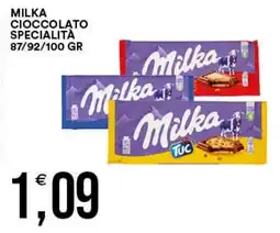 Vantaggio Cash&Carry Milka cioccolato specialità offerta