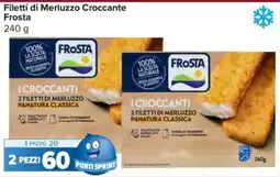 Carrefour Express Filetti di Merluzzo Croccante Frosta offerta
