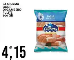 Vantaggio Cash&Carry Code di Gambero La Ciurma offerta