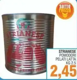 Bitar Strianese pomodori pelati latta offerta