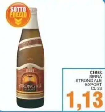 Ceres birra strong ale export