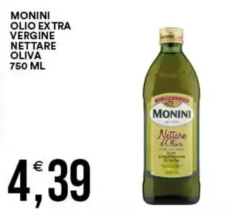 Monini olio extra vergine nettare oliva