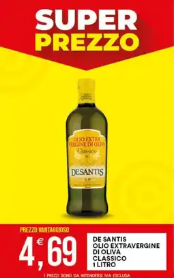 Vantaggio Cash&Carry Olio extravergine di oliva classico Desantis offerta