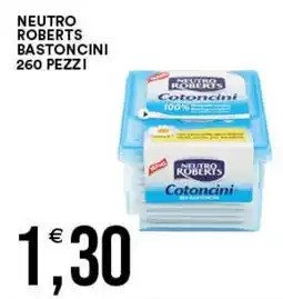 Vantaggio Cash&Carry Cotoncini Neutro Roberts offerta
