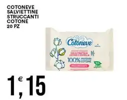 Vantaggio Cash&Carry Salviettine struccanti cotone Cotoneve offerta
