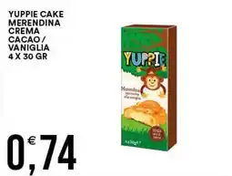 Vantaggio Cash&Carry Yuppie Cake Merendina Crema Cacao / Vaniglia offerta