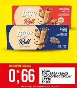 Vantaggio Cash&Carry Lago Roll Break Maxi offerta