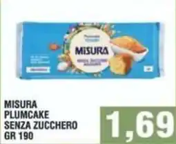 Bitar Misura plumcake senza zucchero offerta