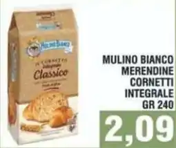 Bitar Mulino Bianco cornetti integrale offerta
