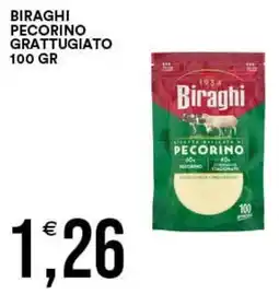 Vantaggio Cash&Carry Biraghi pecorino grattugiato offerta
