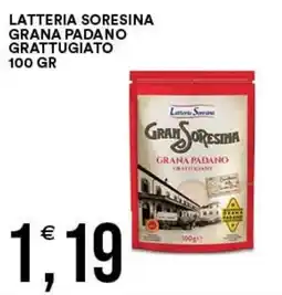 Vantaggio Cash&Carry Grana padano grattugiato Lattoria Sorensina offerta