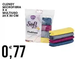 Vantaggio Cash&Carry Clendy microfibra soft kit multiuso offerta