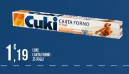 Supermercato Pollio Cuki carta forno offerta