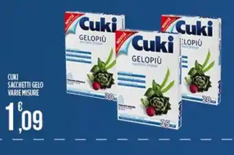 Supermercato Pollio Cuki sacchetti gelo offerta