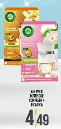 Supermercato Pollio Air Wick diffusore completo + ricarica offerta