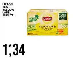 Vantaggio Cash&Carry Lipton tea yellow label classico offerta