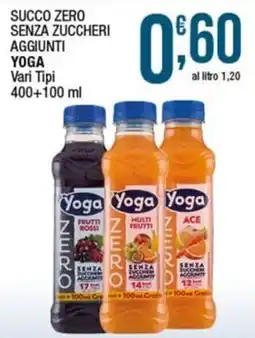 Sidis Succo zero senza zuccheri aggiunti Yoga offerta