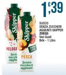 Sidis Succo senza zuccheri aggiunti Skipper offerta